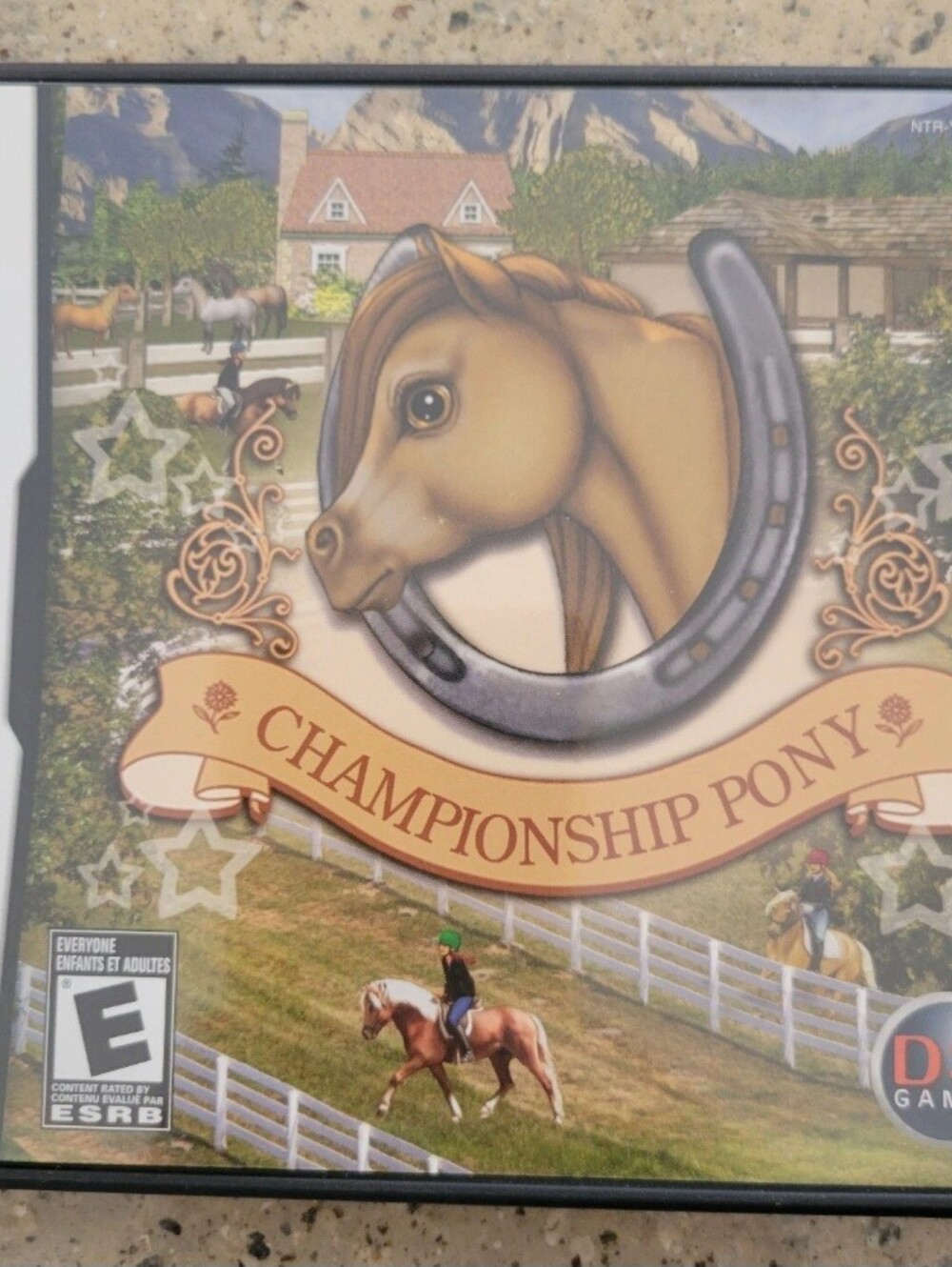 Championship Pony - Nintendo DS (2006) Rated E. CIB
